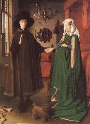 Giovanna Cenami and Giovanni Arnolfini Jan Van Eyck